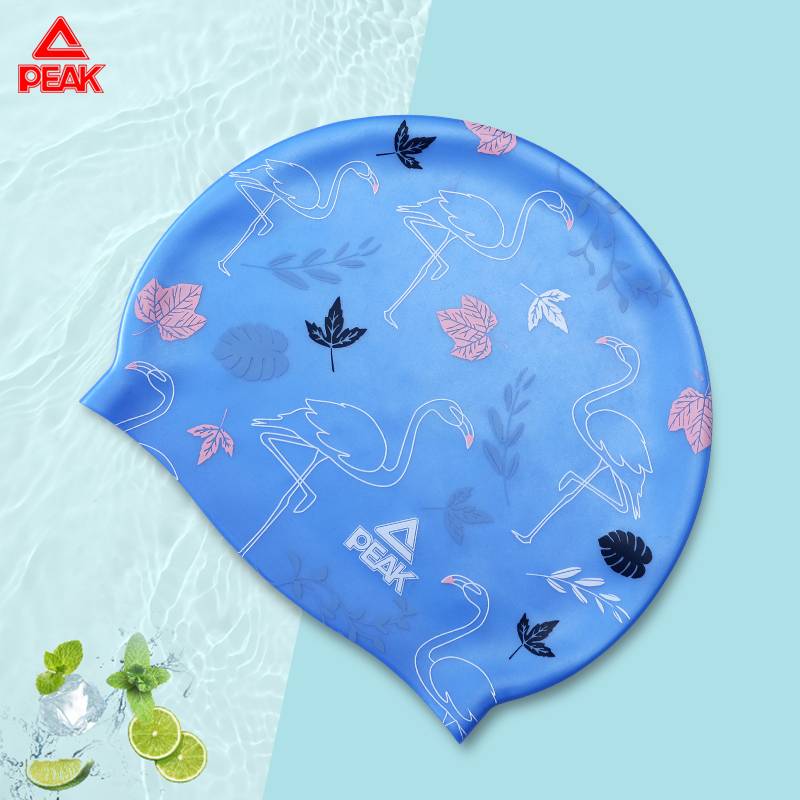 Blue Print INS [Silicone Swimming Hat]